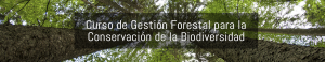 Curso de Gestión Forestal para la Conservación de la Biodiversidad